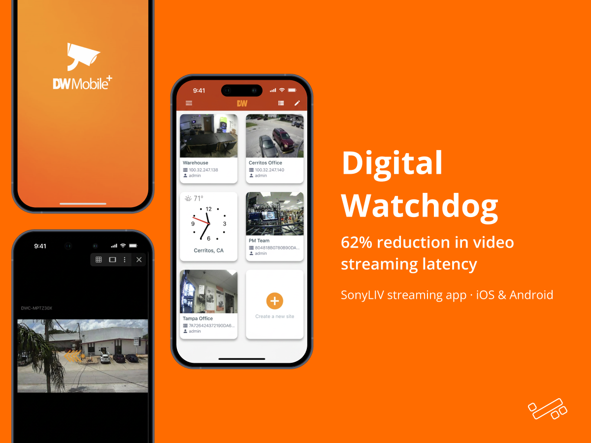 DW Mobile+ — Enterprise Security app screen
