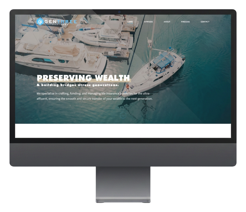 GenThree Partners project by Wve Labs
