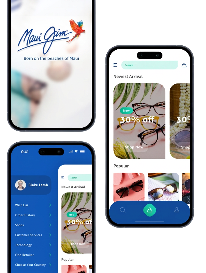 Maui Jim project by Wve Labs
