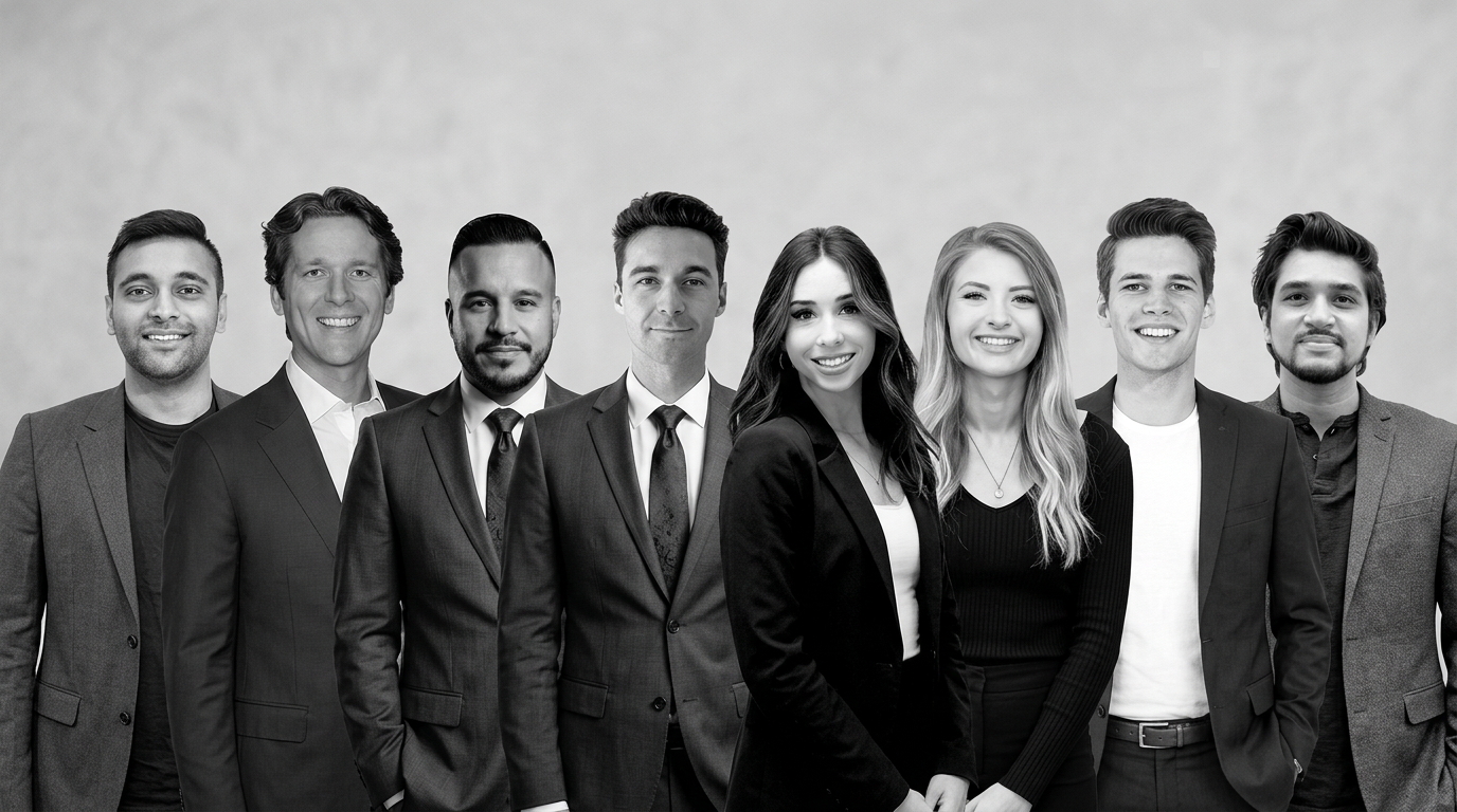 The WVE Labs in-house mobile app team — engineers, designers and product leads
